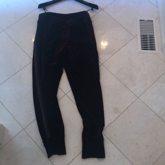 Cambio Velvet pants with pink and black stripes - Picture 2 of 7